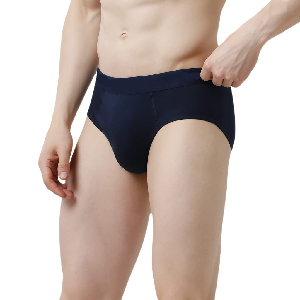 INNERO Avzee Gold Brief For Mens - Pack Of 10 (Outer Elastic)