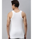 INNERO -  Mens Cotton Vest, Sleeveless, Round Neck (White, Pack Of 3)