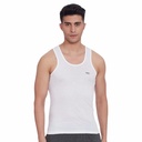 LUX Venus Men's Cotton Vest White Sleeveless Pack Of 1