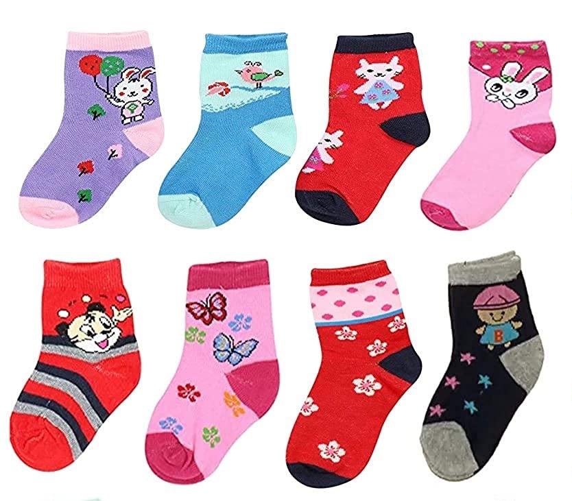 Kids Socks Pack Of 8