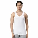 INNERO -  Men's Cotton Vest White Sleeveless Pack Of 1