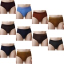 INNERO Avzee Gold Brief For Mens - Pack Of 10 (Outer Elastic)