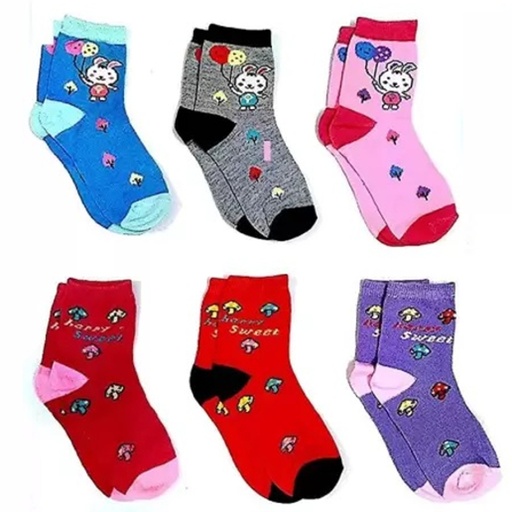 Kids Socks Pack Of 6