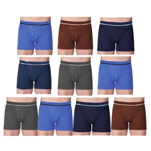 INNERO Underwear For Men's Long Trunk Outer Elastic Pack Of 10